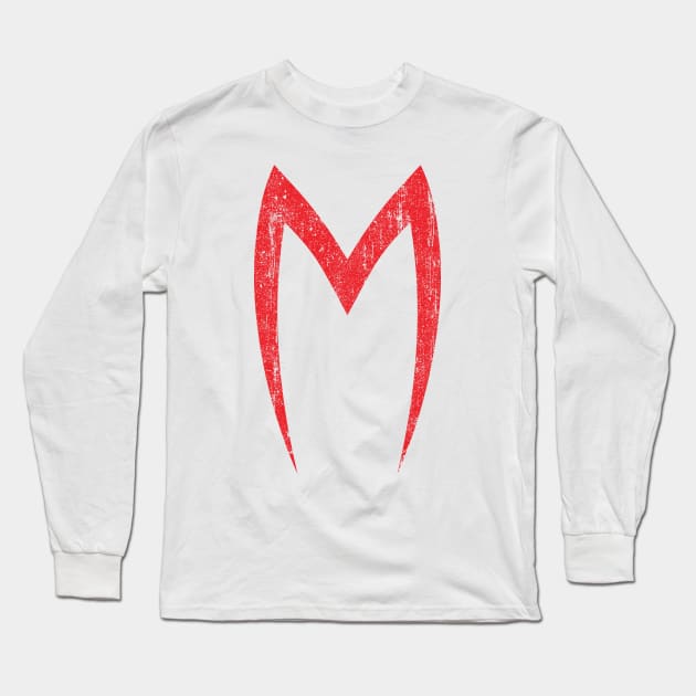 Mach 5 Symbol Long Sleeve T-Shirt by huckblade